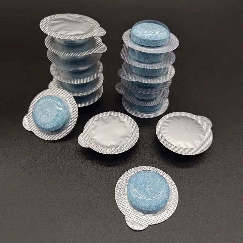 Eco solid effervescent cleaning tablets car glass windshield cleaner tablet