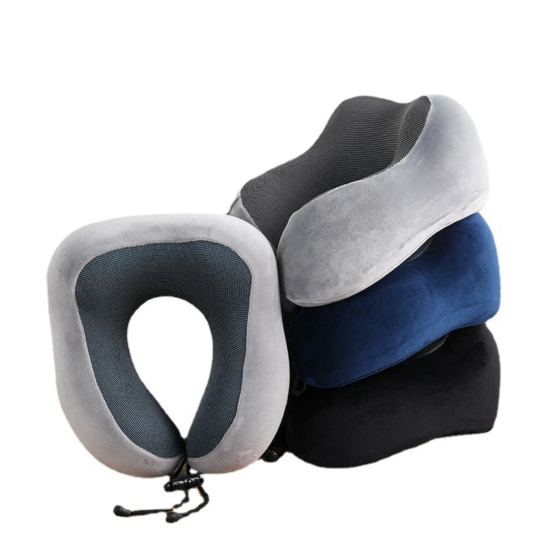 Good Quality Airplane Memory Foam Neck Head Chin Support Travel Neck Pillow