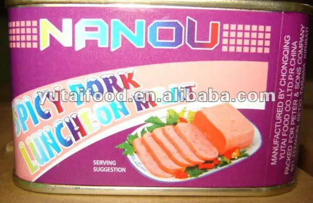
Canned Pork Luncheon Meat 