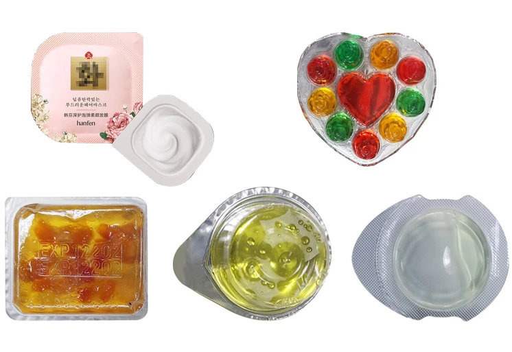 Automatic Toiletries Hair Mask Blister Packing Machine