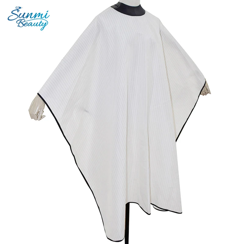 Custom Logo Salon Barber Sets Gown Polyester Haircut Hairdresser Barber Cape And Apron And Hair Dye Cape