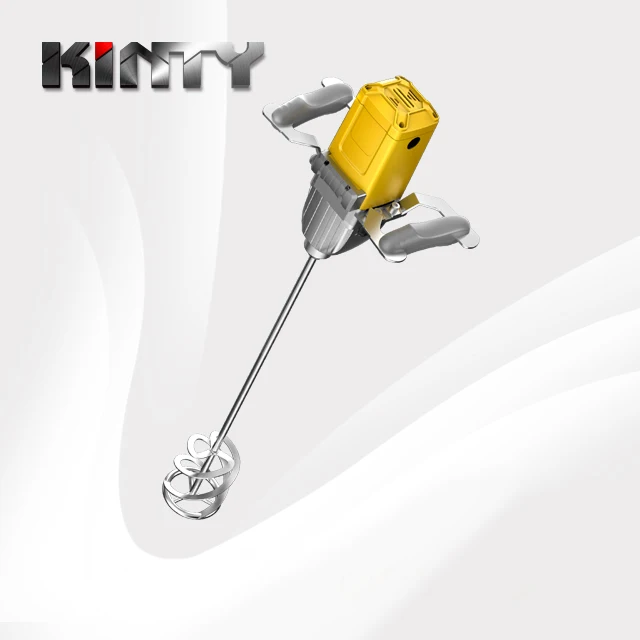 KINTY Household Handheld Electric Mixer Machines Grout and Cement Mixers for Concrete 230V/110V wired electric concrete mixer