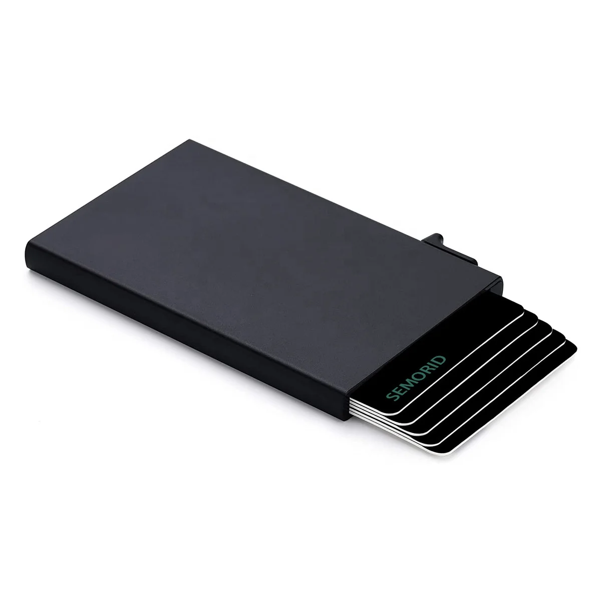 Mens Slim Wallet Money Clip RFID Blocking Credit Card holder Minimalist Wallet genuine leather card holder for Gift