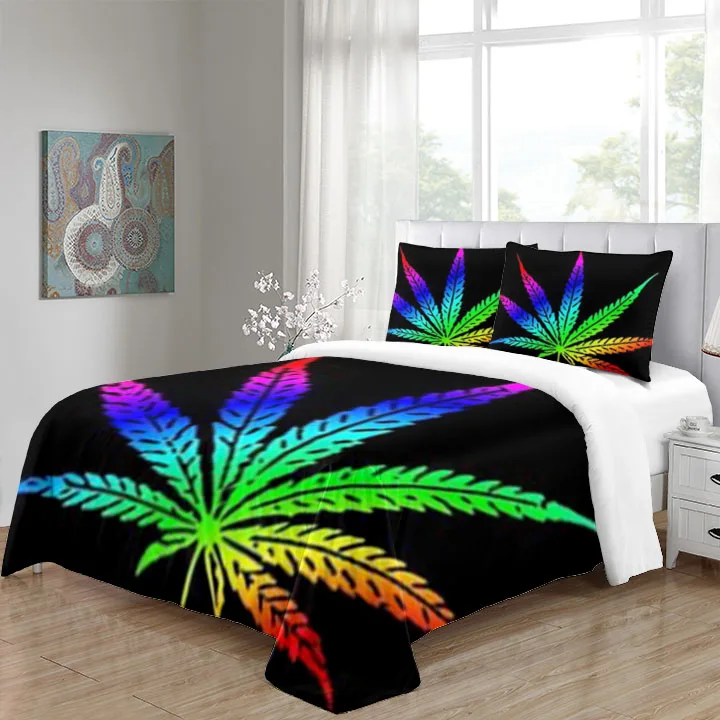 
wholesale Luxury fashional Brand logo custom print duvet cover bed Sheet Set pillowcases bedding+set 