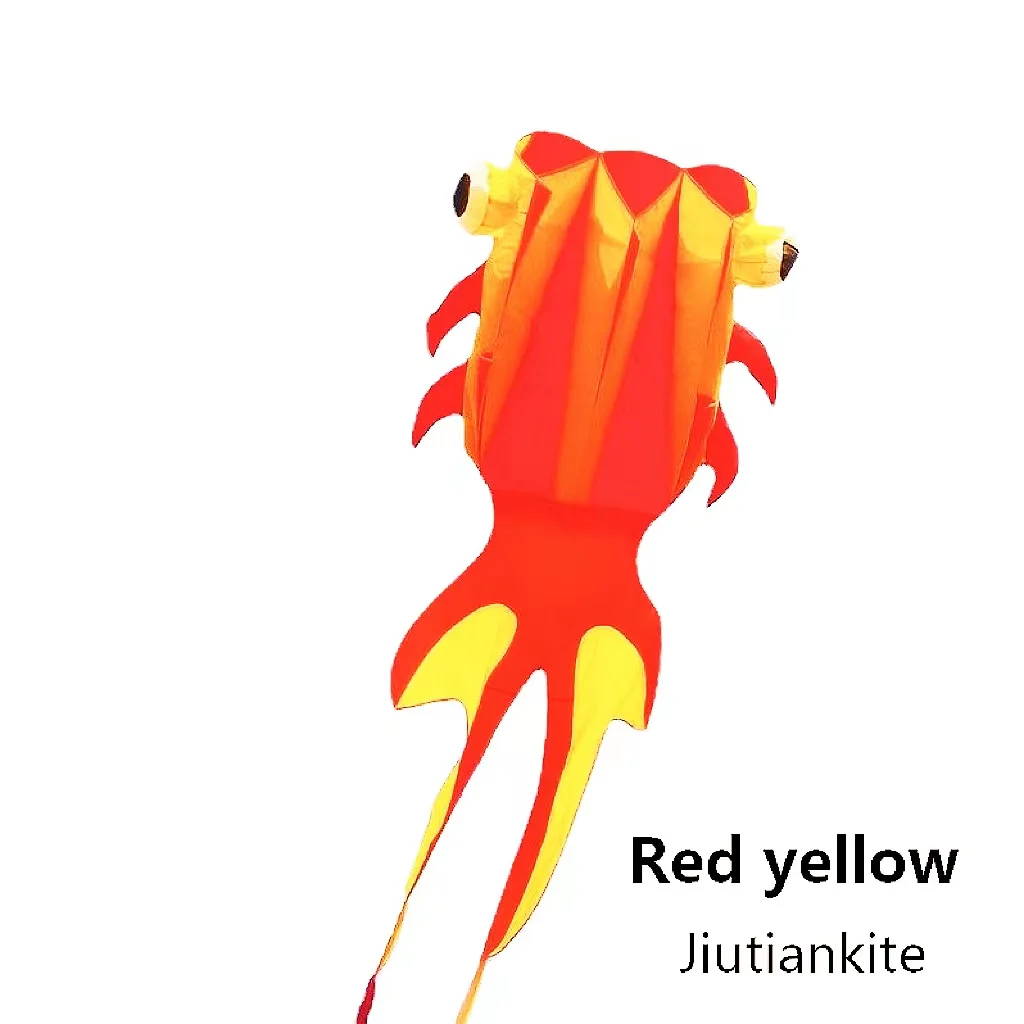 professional new design Inflatable kites outdoor fun children big soft goldfish kites