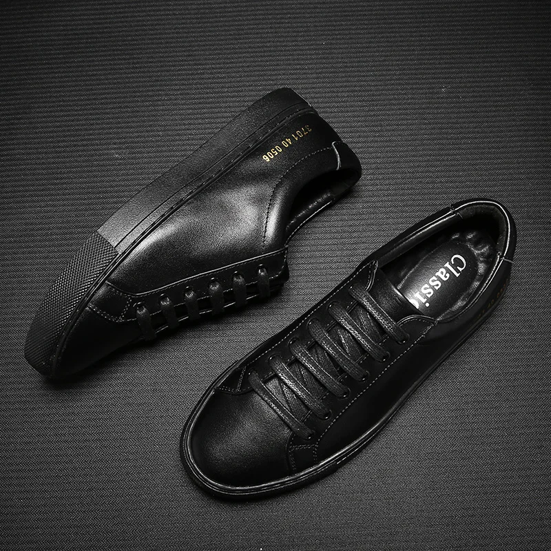 customized men white sneakers genuine leather mens casual shoe custom brand trainer race running Shoes for men