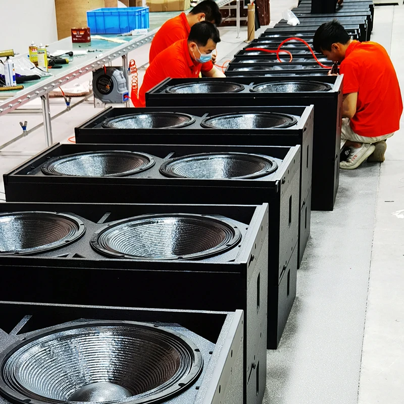Outdoor speakers professional full rang 10 inch 18inch subwoofer speaker 2 way line array speakers active professional