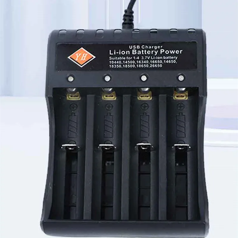 18650 26500 16340 14500 3.7V/4.2V USB Charger  universal li-ion battery charger 5V 2A fast charger for RCR123A li-ion battery