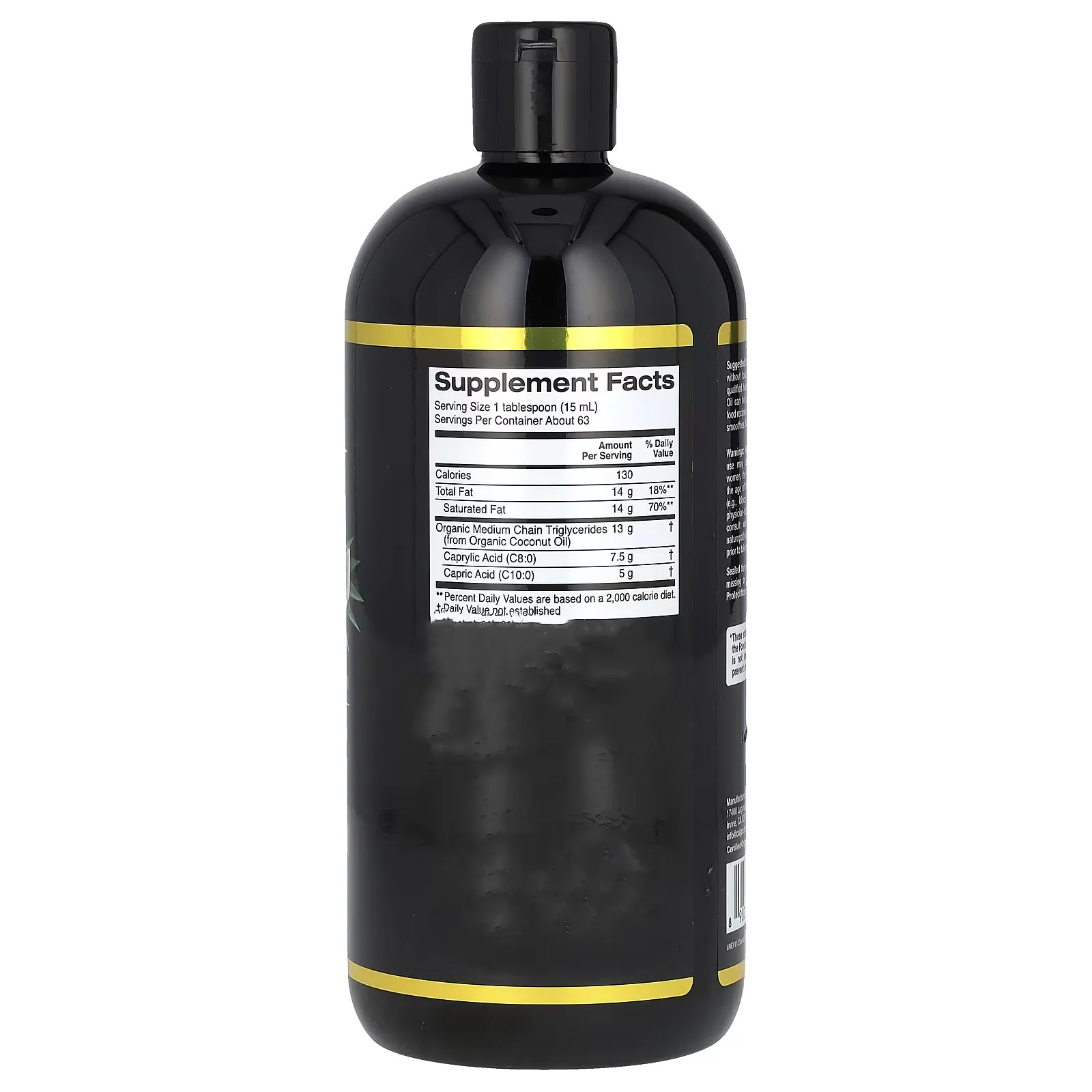 Lance Private Label Organic Mct Oil Natural Keto Diet Brain Body Fuel Pure Coconut Mct Oil