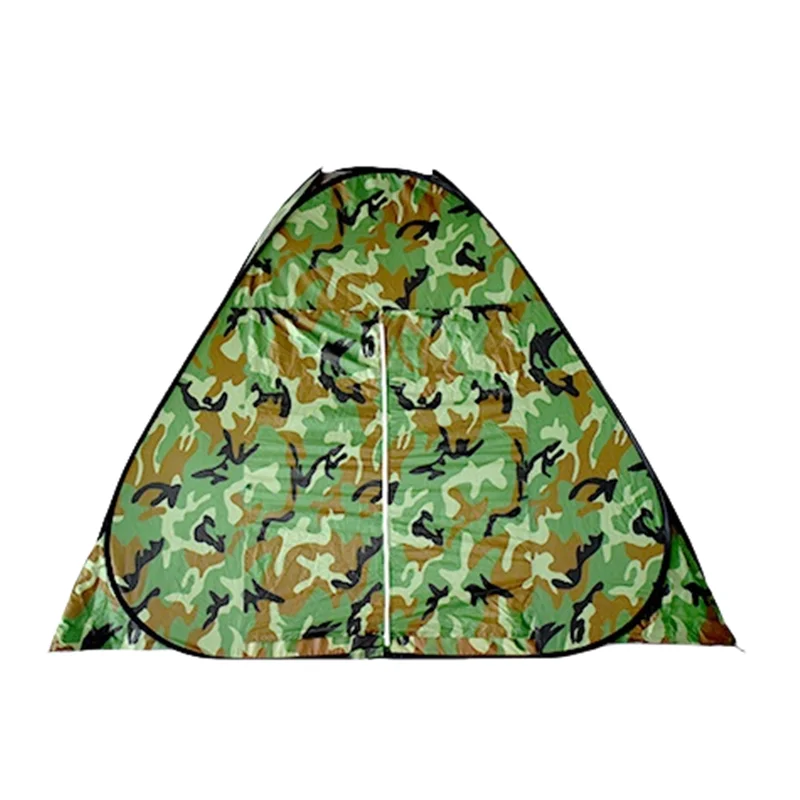 Pop Up Tent For 3-4 People Camo Camping Tent Waterproof Instant Outdoor Belt Bag Portable Square Hiking Tent