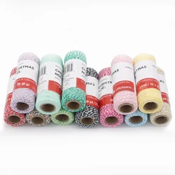 1 мм 2 мм толстый шпагат для упаковки подарков, шпагат с металлическим золотом для творчества, ремесленных и упаковочных изделий, декоративные принадлежности