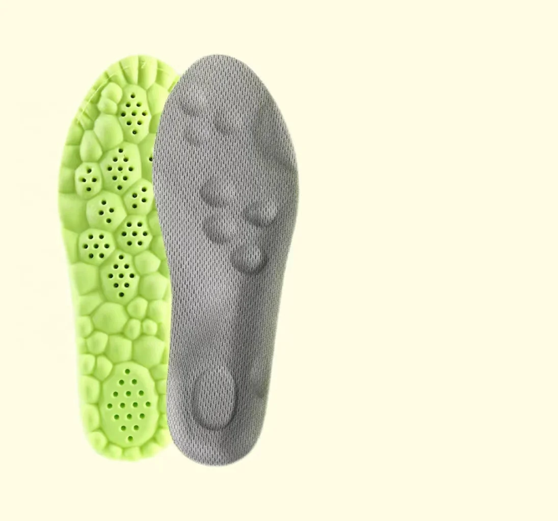 Comfort Children Soft Sports Insoles Cushioning Inserts Shock Absorption for Kids Foot Massage Arch Support by KidsSole