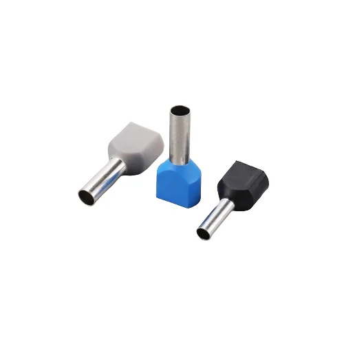 TE 7508 TE series double wire copper tube pre insulated cold pressed terminal European style terminal