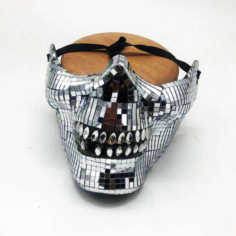 Halloween cool set diamond devil scream mask scary whole props April Fools party cosplay mask