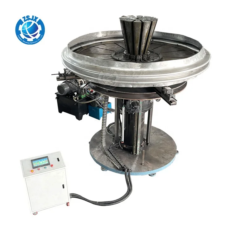 Automatic hydraulic circular compensator expander air duct elbow metal bellows forming machine expansion joint machine