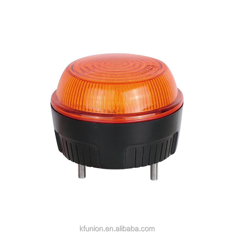 220V amber warning light AC110-220v warning beacon LED strobe flashing warning lamp