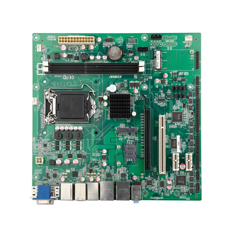 Intel 4th gen H81 LGA1150 2so-dimm 3sata 6usb3. 0 pciex16 2 pcie1 pci материнская плата Поддержка VGA DVI GPIO