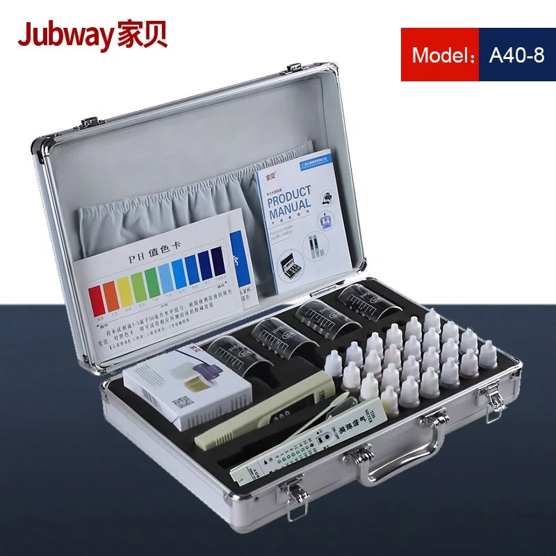 Top sale drinking water quality testing kit with reagent and meter, drinking water test kit for aquaculture