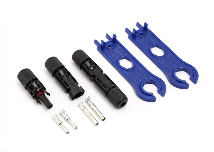 Солнечные Разъемы мужские/женские IP67 водонепроницаемые солнечные панели кабельные разъемы