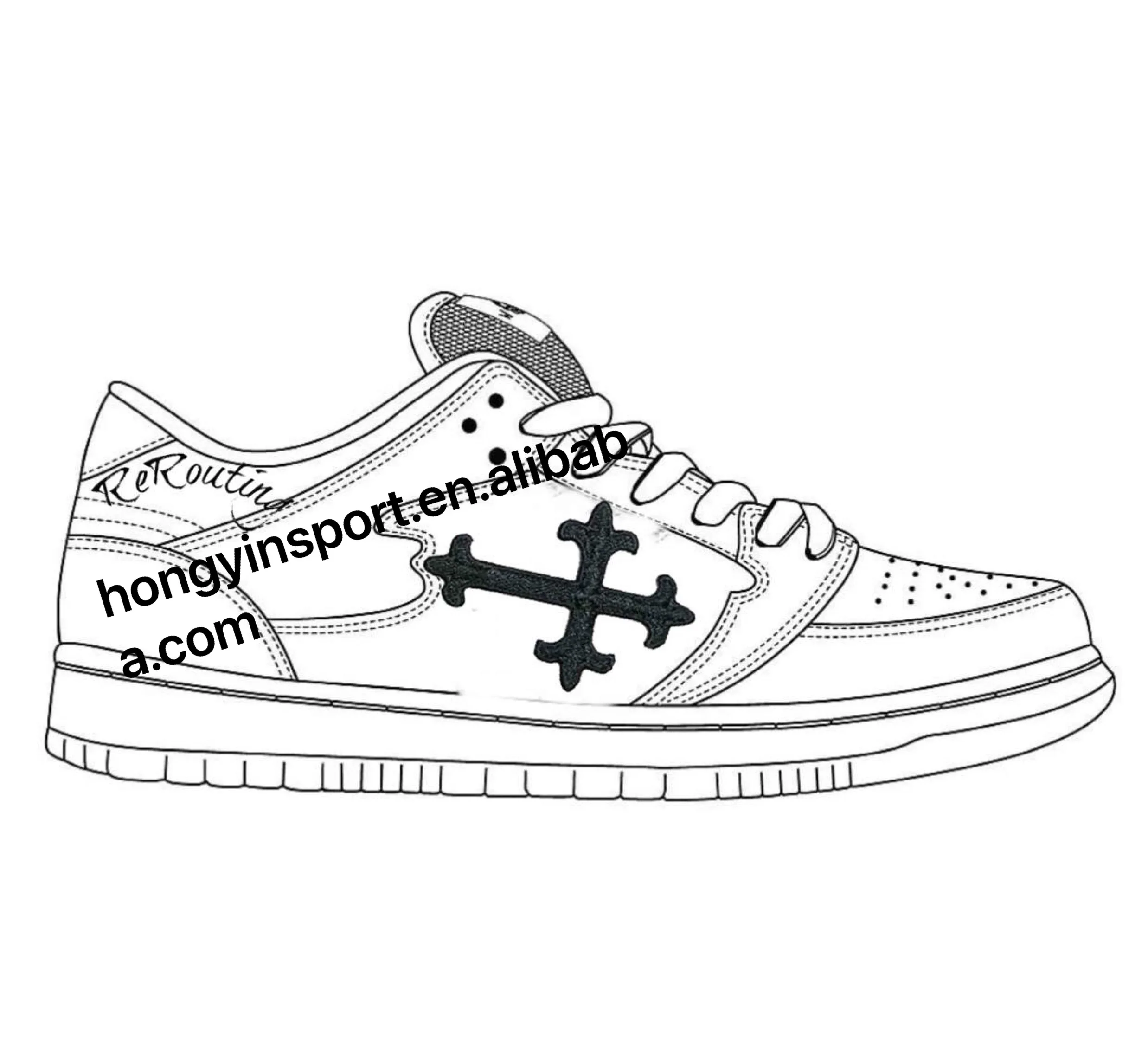 Дизайнерская мужская баскетбольная обувь с логотипом на заказ, кожаная ретро обувь с высоким верхом на заказ, высококачественные кроссовки