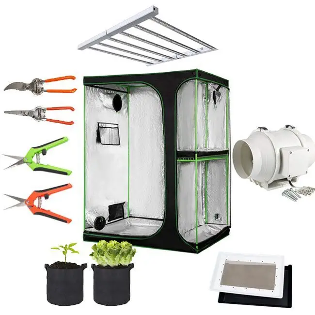 Гидропоники 2x3 3x4 4x5 футов крытый растут палатки 2 в