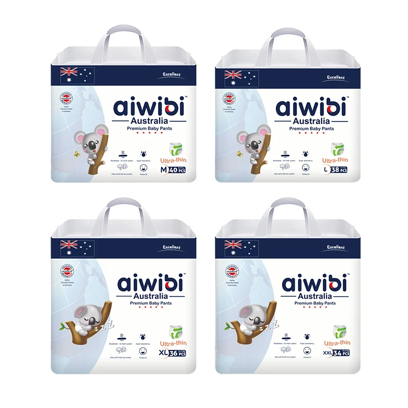 Aiwibi удобные ультратонкие детские подгузники