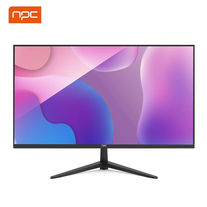 2022 new arrival LCD monitor 21.5inch FHD 75HZ wide screen frameless