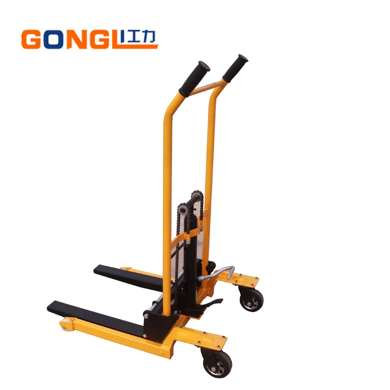 
Hand Stacker Light Duty Mini Forklift Manual Stacker for Sale 
