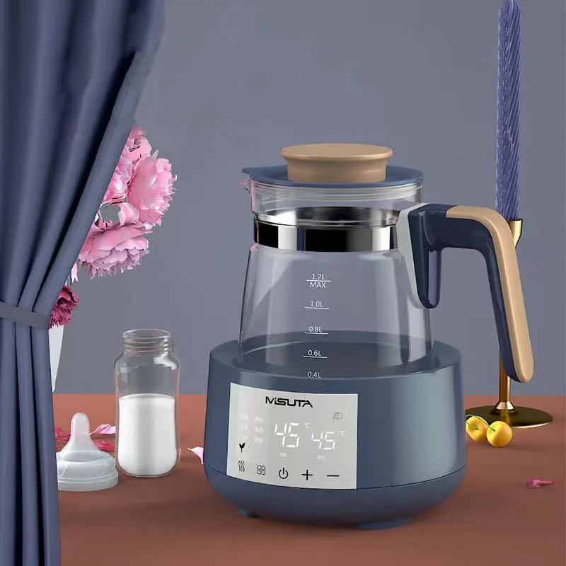 High Quality Home Appliances Smart Electric Water Heater Portable Glass Kettle Portable Hotel Travel Kettle