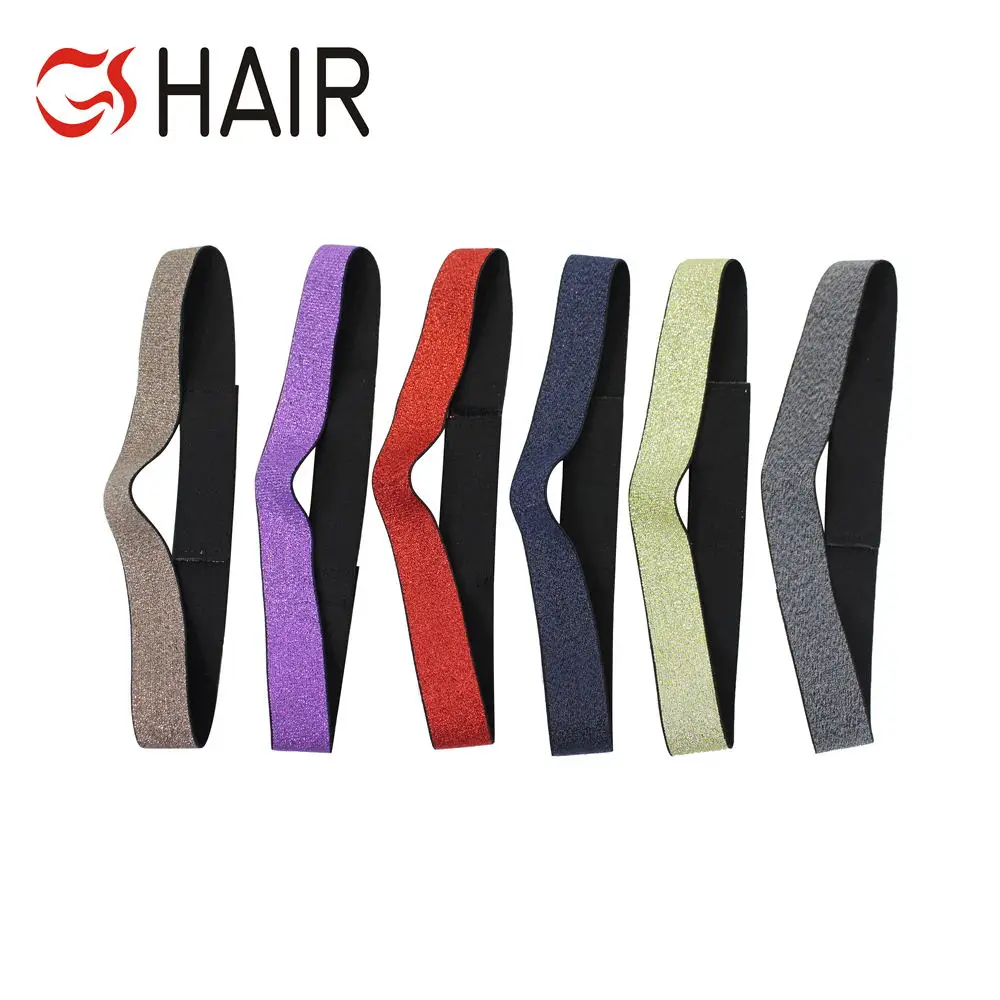 High Quality  Headband Wig And Scarf Grip Comfort Band Velvet Wig Grip Band Adjustable Headband Wig Accessories
