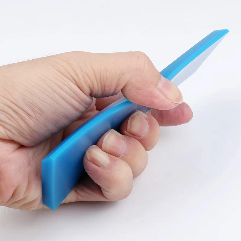 High Quality USA BLUE MAX Blade Rubber Squeegee Window Tinting Film Chrome Vinyl Wrap Car Wrapping Tools
