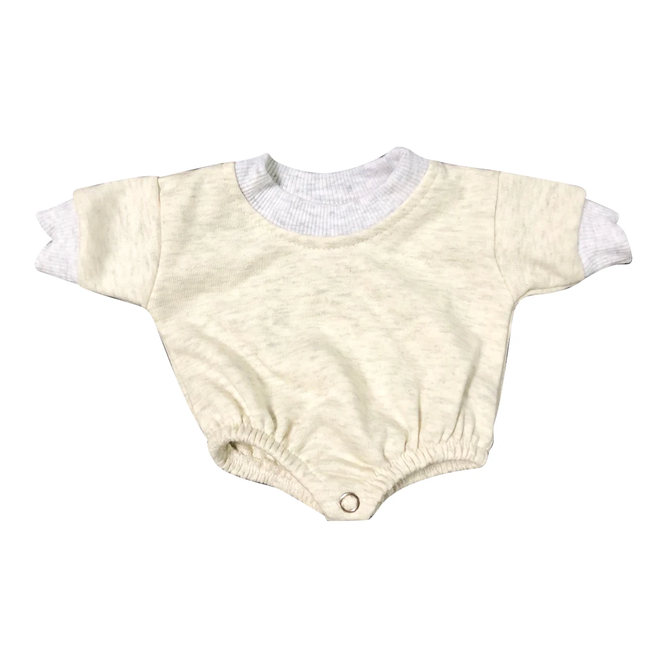 Wholesale Customizable Cotton Onesie for Girl Dolls Cute DIY Toy Crawling Clothing Factory Direct