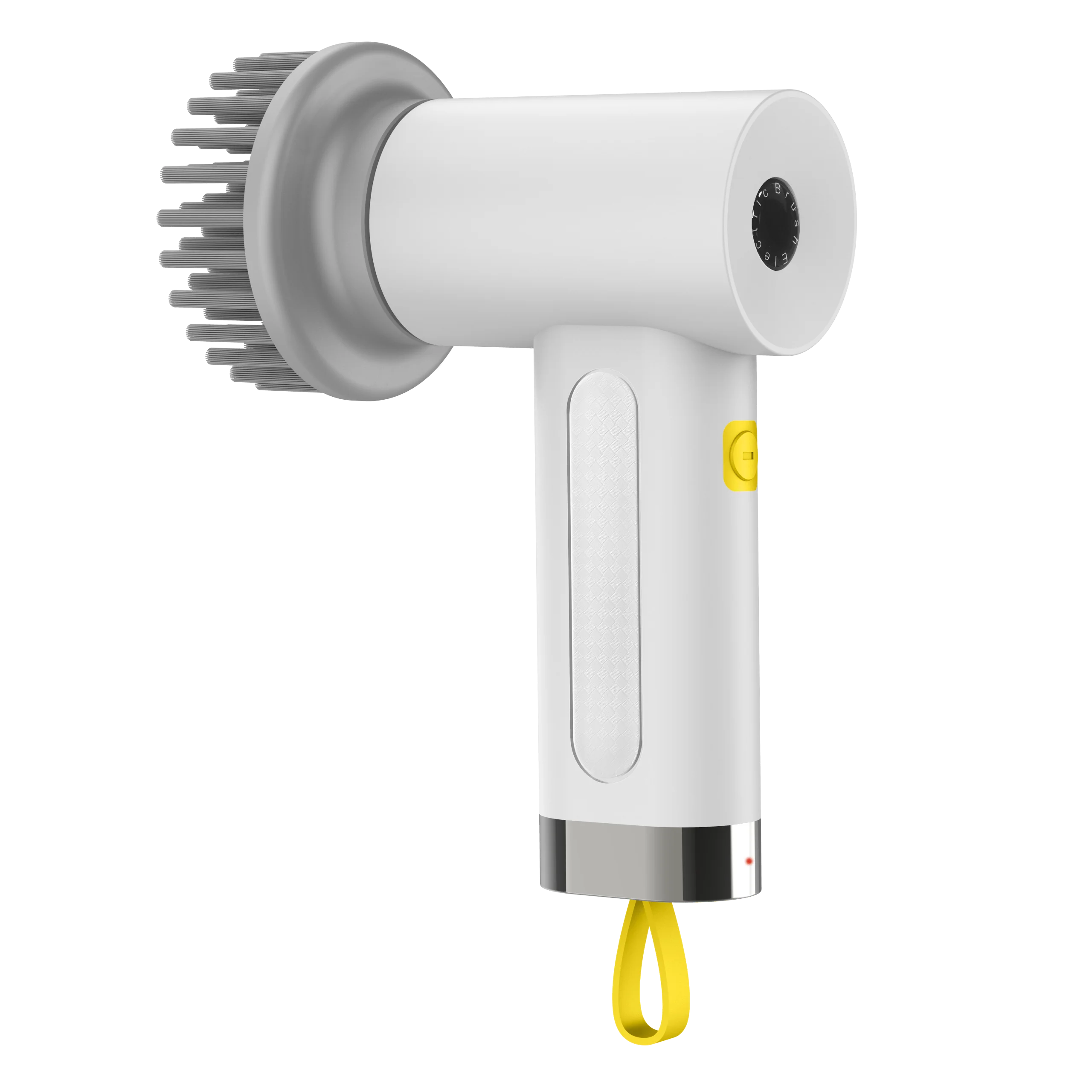 4-in-1 Rechargeable Magic Brush USB Battery Powered Electric Cleaning Spin Scrubber 3 Brush Heads Kitchen Bathroom Outdoor Use