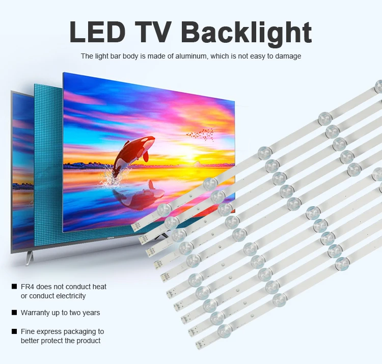 TV-015 ТВ LED подсветка полосы 5 + 6 led LG 60 фунтов лёгкий нейлоновый трос для INNOTEK DRT 3 0 '-B Тип REV01 ПОДСВЕТКА свет бар