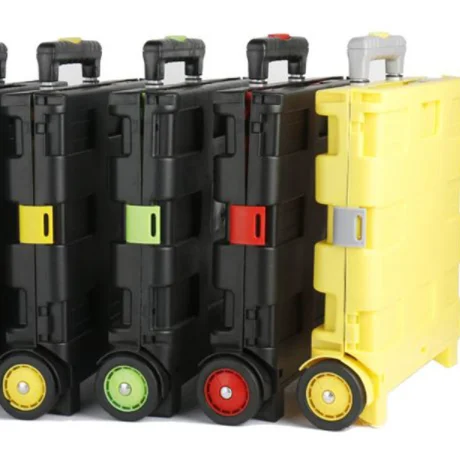 Folding Rolling Trolley Manufacturer Market Wheeled shopping cart