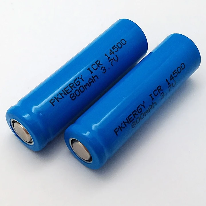 pknergy cylindrical 3.7V  800mAh rechargeable battery icr14500 for sonicare elite