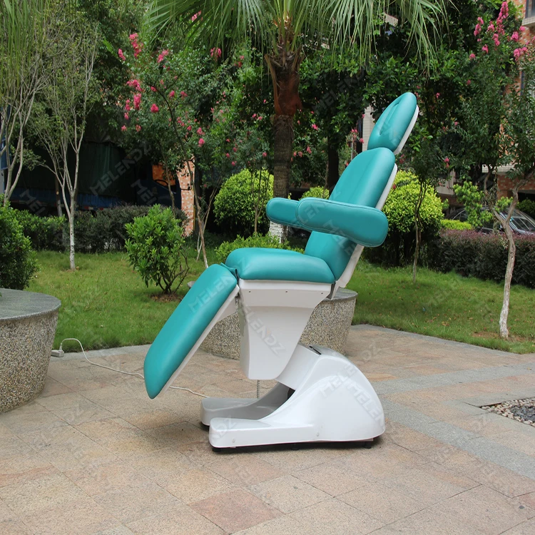 Electric Cosmetic Black Heated Led Cosmetic Heating Function Bed Adjustable Legs Cosmetic Salon Pmu Beauty Beds