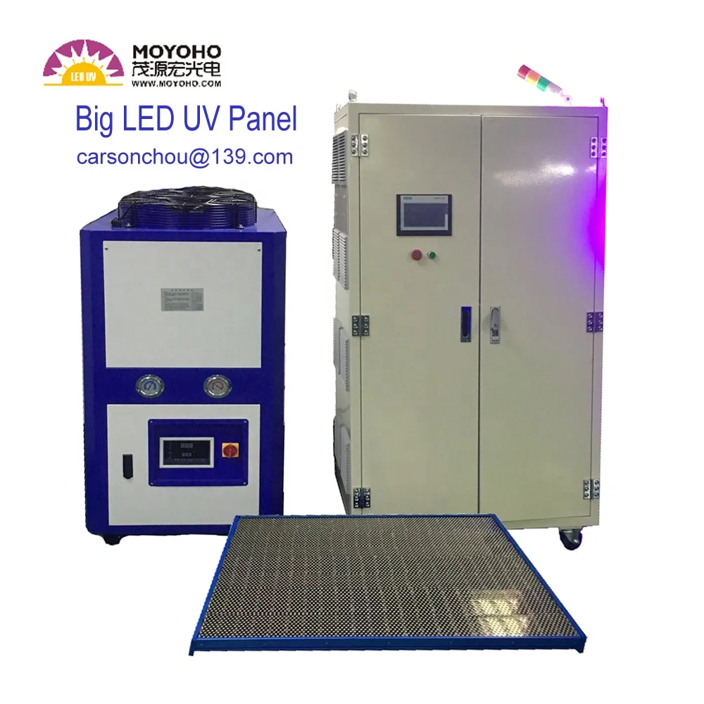 Low temperature High efficiency Large ultraviolet drying lamp LED-UV curing panel  UV led curing system