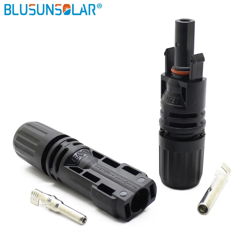 1500V Connector male and female Solar Panel waterproof Connector for cable OD 5.4mm-7.1mm Cable Connector for PV System
