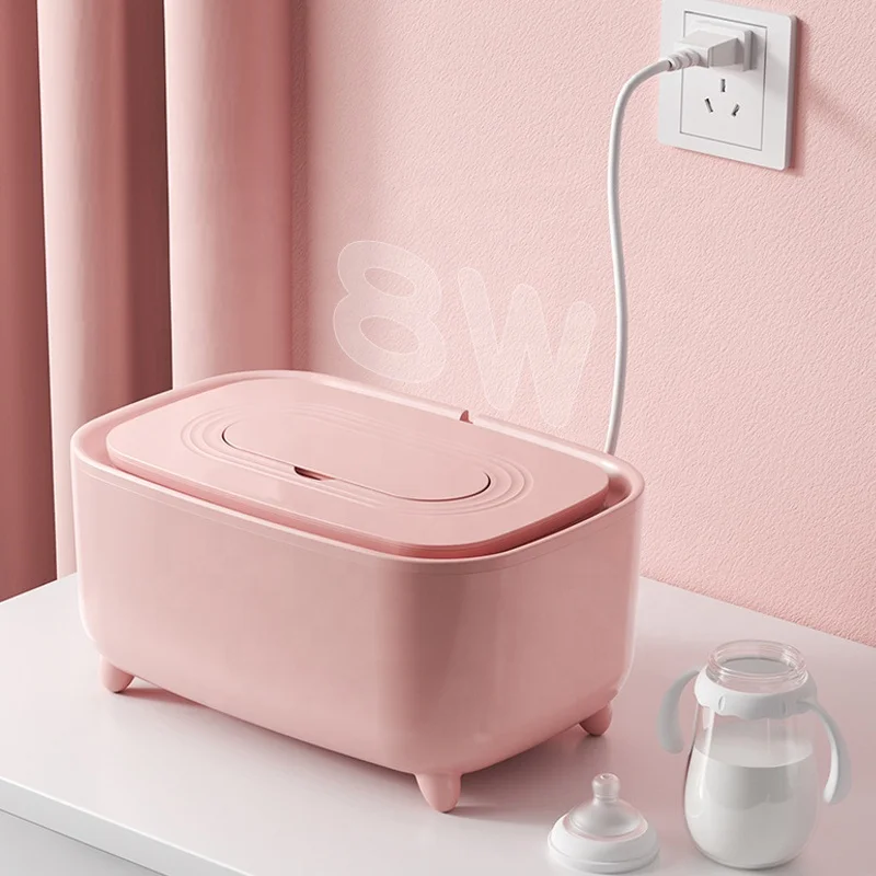 Hot Sale Large Capacity LED Changing Light Warms Quickly and Evenly Baby Wet Wipes Warmer Support Everyday 240V/220V/110V PP/ABS