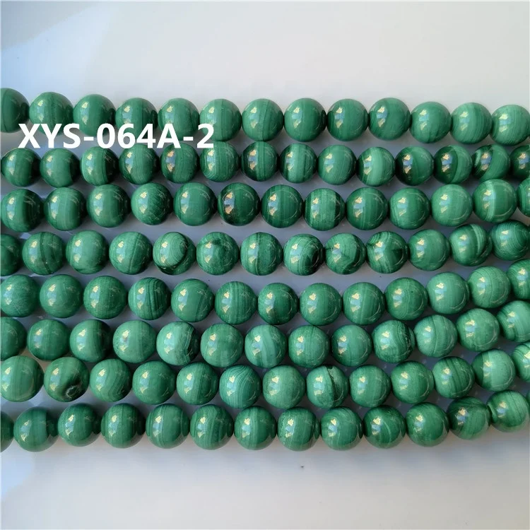 8mm natural malachite stone beads loose jewelry beads