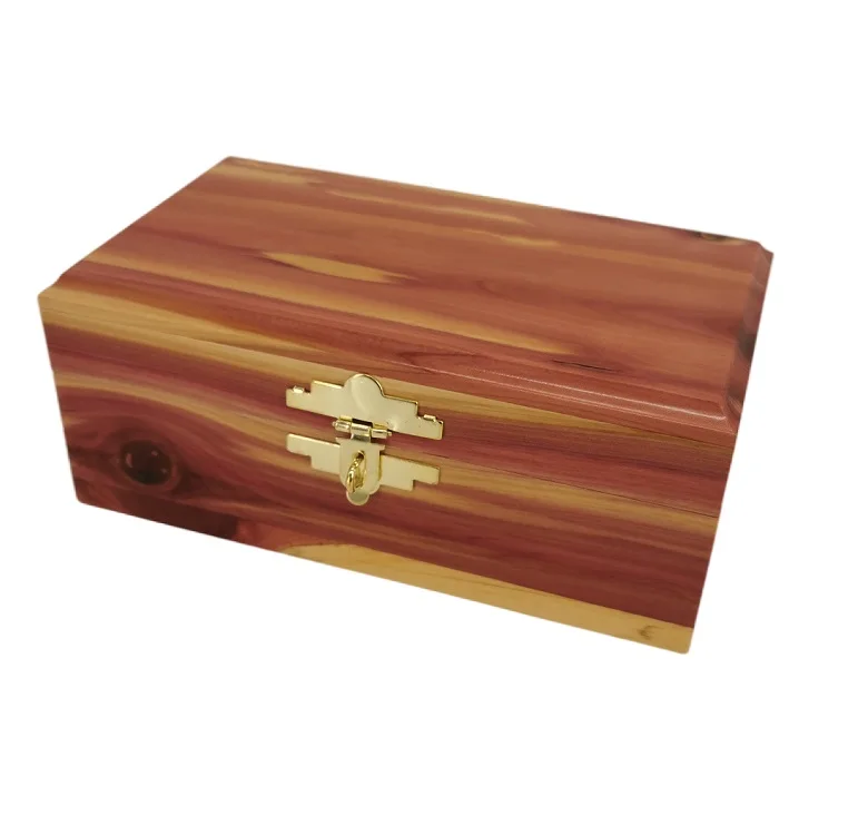 Cedar Wooden Urns Crematory Wooden Pet Cinerary Casket cedar wood box