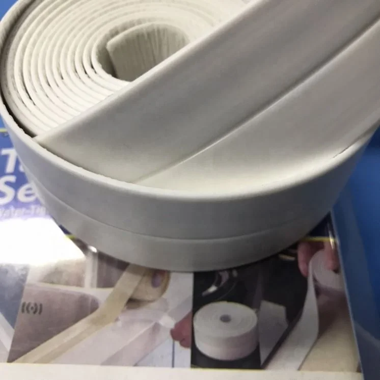 Pe Pvc Butyl Tape Self Adhesive Waterproof And Mildew Proof Tape Caulk Strip For Kitchen Bathroom