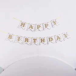 Wholesale happy birthday party decoration set girl or boy little angel word happy birthday banner