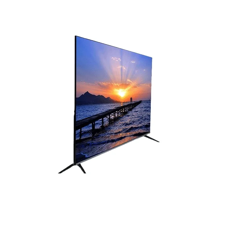 Factory wholesale Slim Flat 4K Curved 50 55 60 65 70 75 85 inches android tv Smart Tv lcd tv