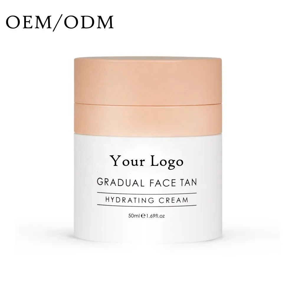 Custom Logo Private Label Lotion Tanning Effective Moisturizing Bronze Body tanning Cream OEM Natural Gradual Tan Cream