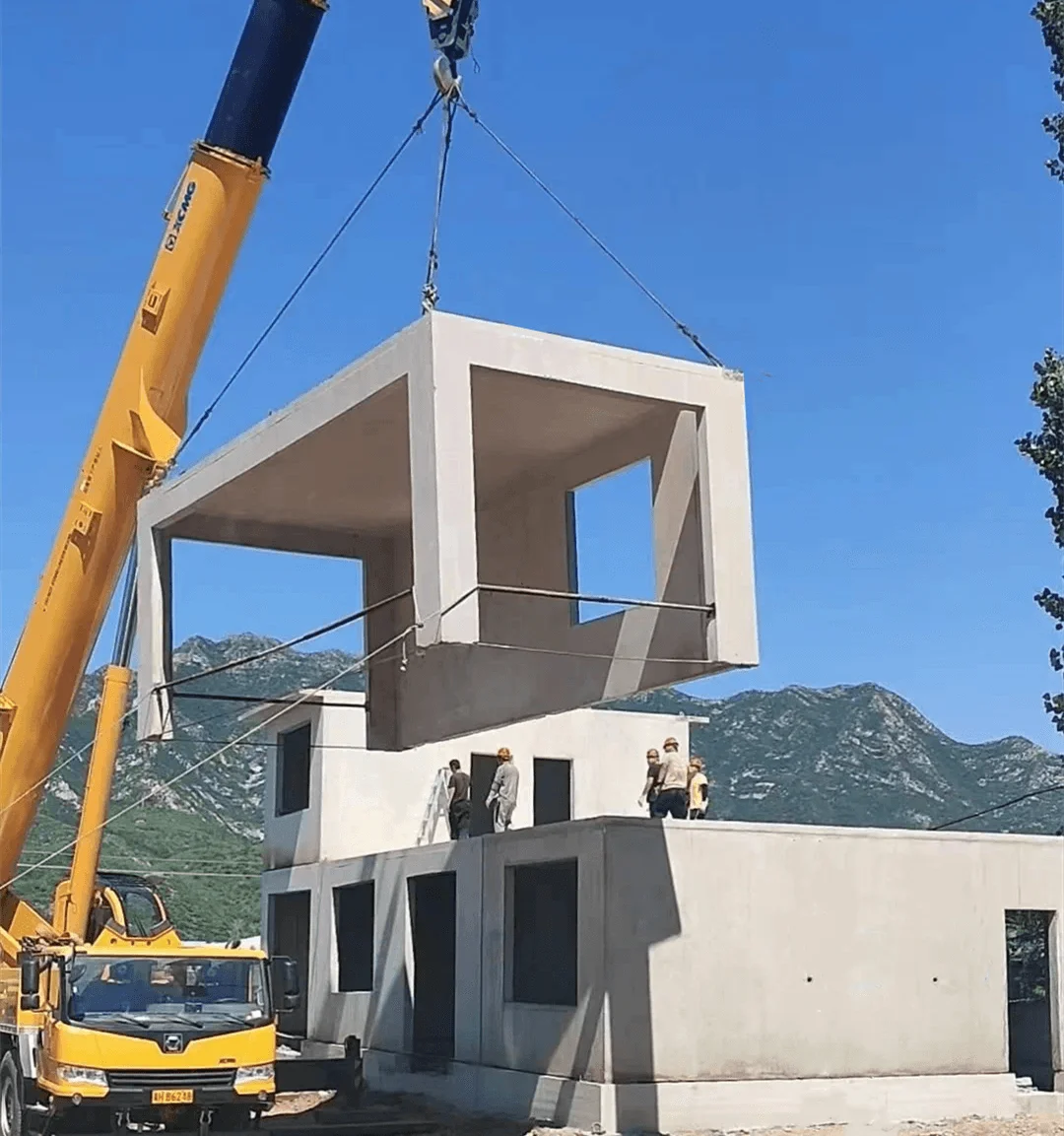 fast installation prefabricated concrete houses prefab  house equipment