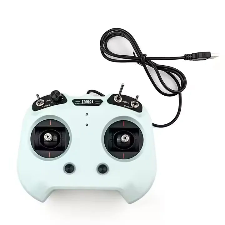 Flysky SM001 8CH RC Simulator Support FMS G3/G3.5/G4/G5/G6/G7 5.0 XTR VRC for Helicopters Fixed Wing Gliders FPV Drone