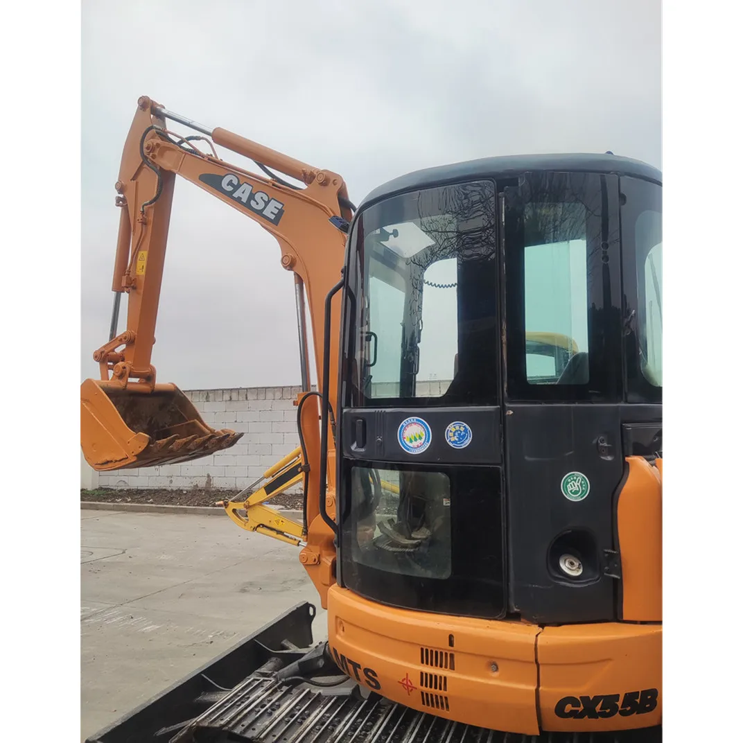 Used mini excavator CX55 with price mini excavator