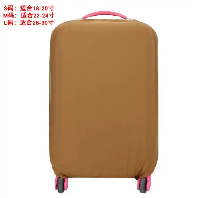 polyester spandex luggage suitcase protective cover blank elastic dust-proof thickened high tensile cloth suitcase cover